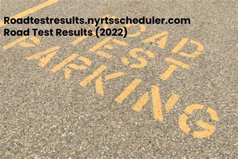 nyrtsscheduler</b> com – Welcome to N. . Roadtestresults nyrtsscheduler